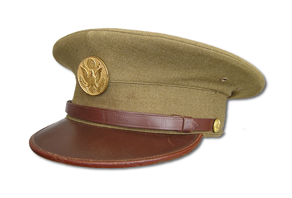 Enlisted Man's Wool Service Cap, Specification QMC 8-5D.